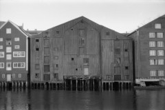 Old wharves of Trondheim